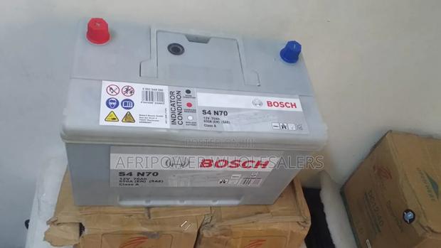 S4 Bosch N70 Car Battery Maintenance Free