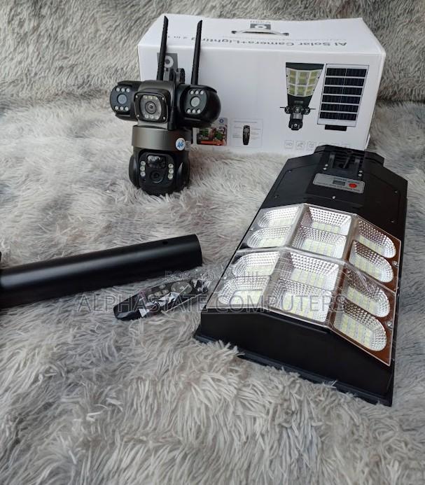 4g Solar CCTV Camera With Floodlight Outdoor Camera for Remote Areas - main view