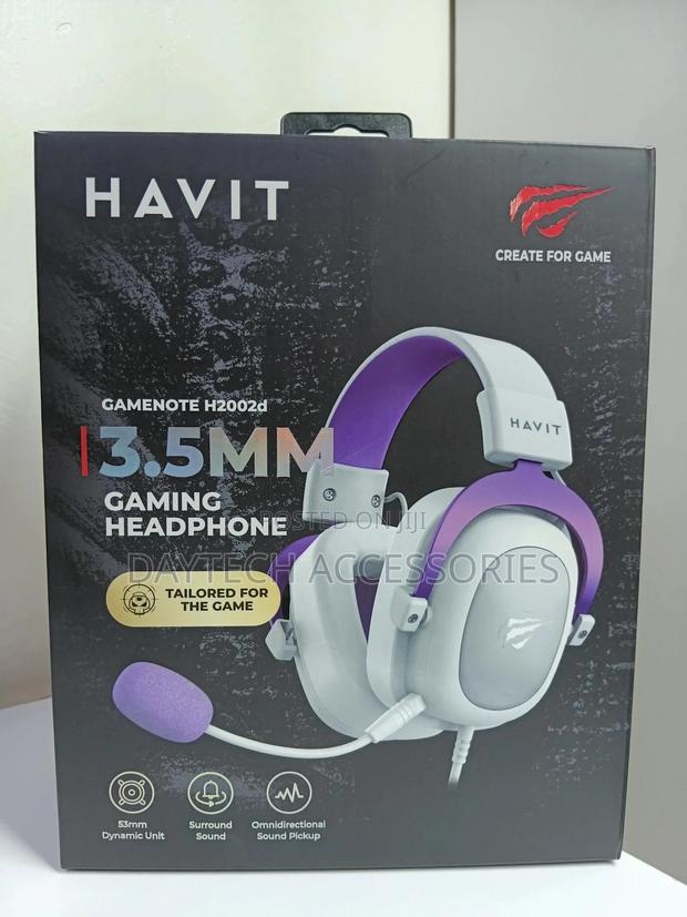 Havit H2002d Wired Gaming Headset. - thumbnail 4