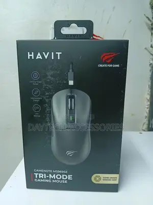 A Havit Gamenote Ms969se Tri-Mode Gaming Mouse.