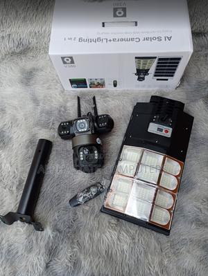 4g Solar Led Street Light With Built-in CCTV Camera Outdoor Security - thumbnail 2