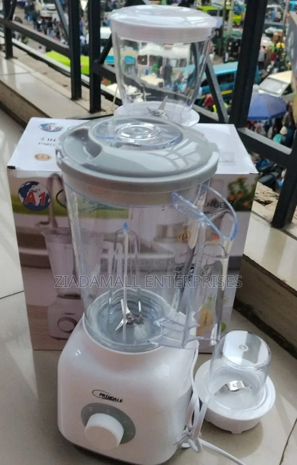 Primdale 3-in-1 Blender – Blend, Grind Mix With Ease