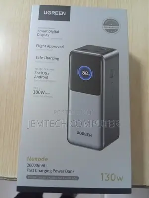 Ugreen 20000mah 130w Fast Charging Power Bank - Pb721