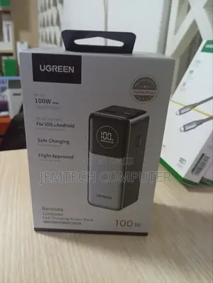 Ugreen 12000mah 100w Fast Charging Power Bank - Pb724