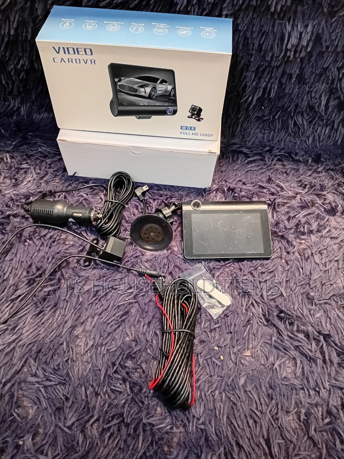 Full Hd1080p 3 _Lens Cardvr Camera