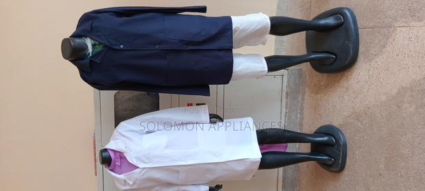 White and Blue Dust Coat - thumbnail 2