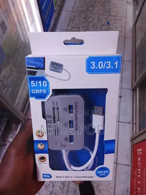 3 Port Usb 3.0 Hub With Card Reader
