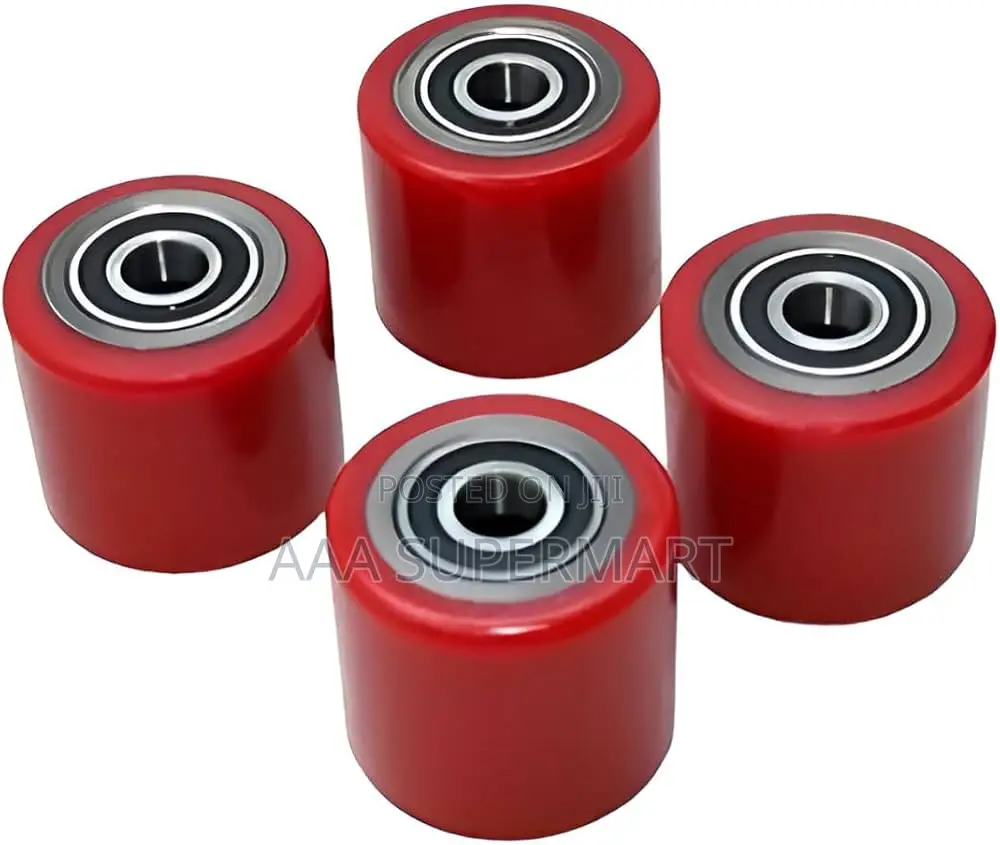 Pallet Truck Wheels Pu With 180x50 - 6204 Bearing - Back