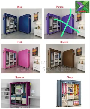 Wooden Wardrobe* Size; 135 X45 X170cm(±2)