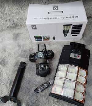 Wireless Outdoor Solar 4g CCTV Camera With Floodlight Night Vision - thumbnail 2