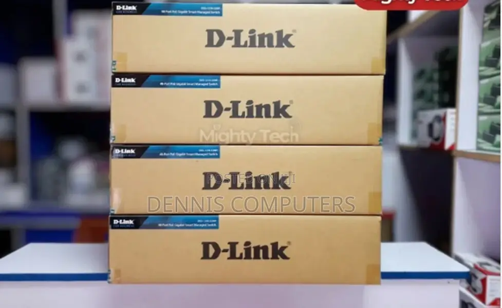 D-Link DGS-1210-52mp 48 Port 1000mbps Poe 4 Gigabit SFP