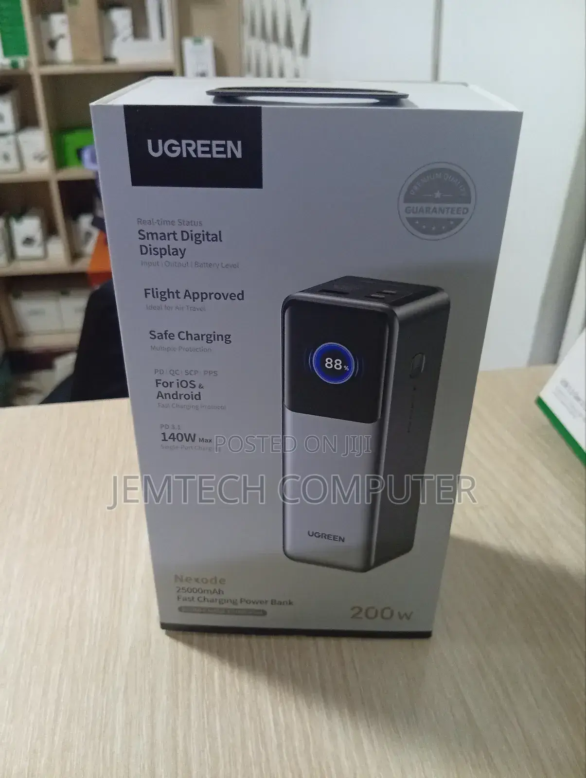 Ugreen 25000mah 200w Fast Charging Power Bank - Pb722