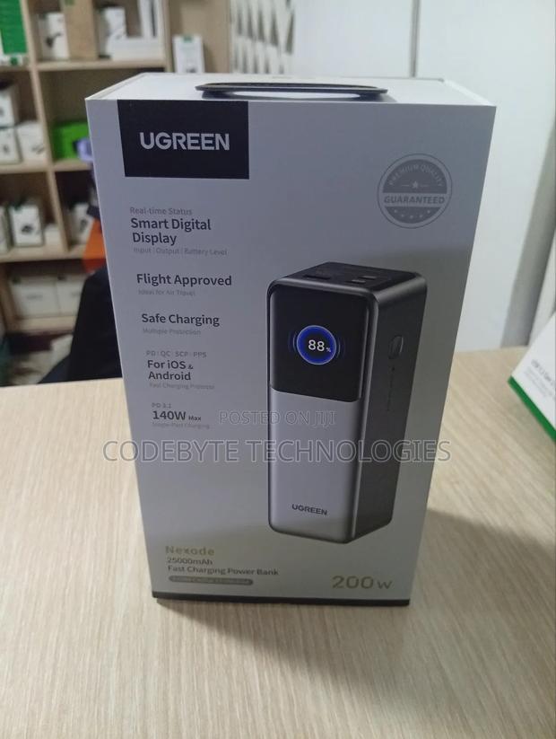 Ugreen 25000mah 200w Fast Charging Power Bank - Pb722 - thumbnail 2