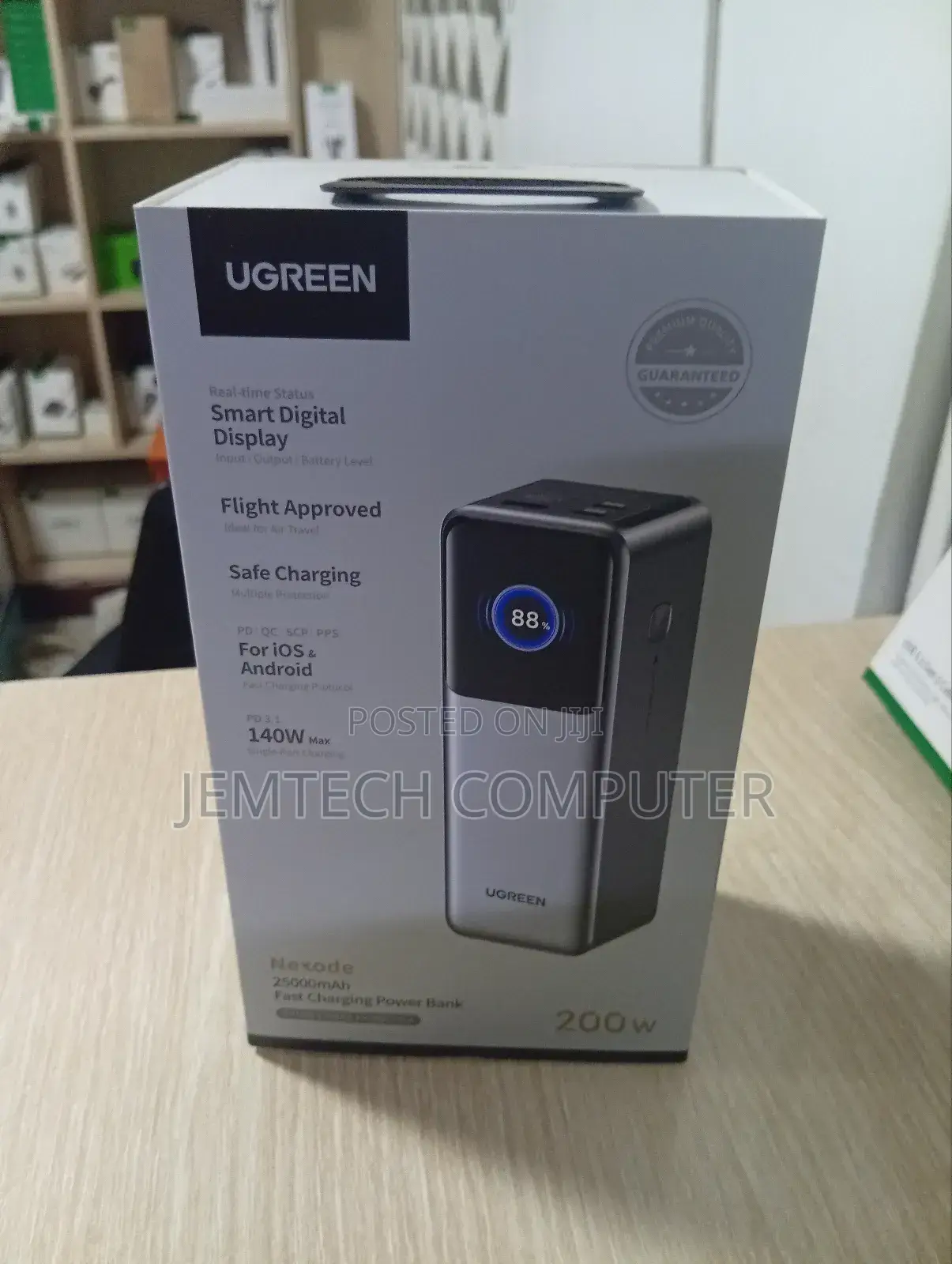 Ugreen 25000mah 200w Fast Charging Power Bank - Pb722