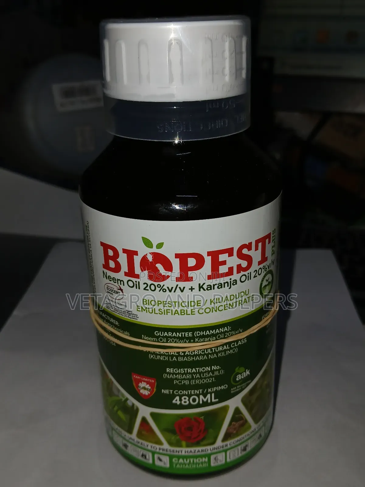 Biopest (Neem Oil 20%V/V + Karanja Oil 20%V/V