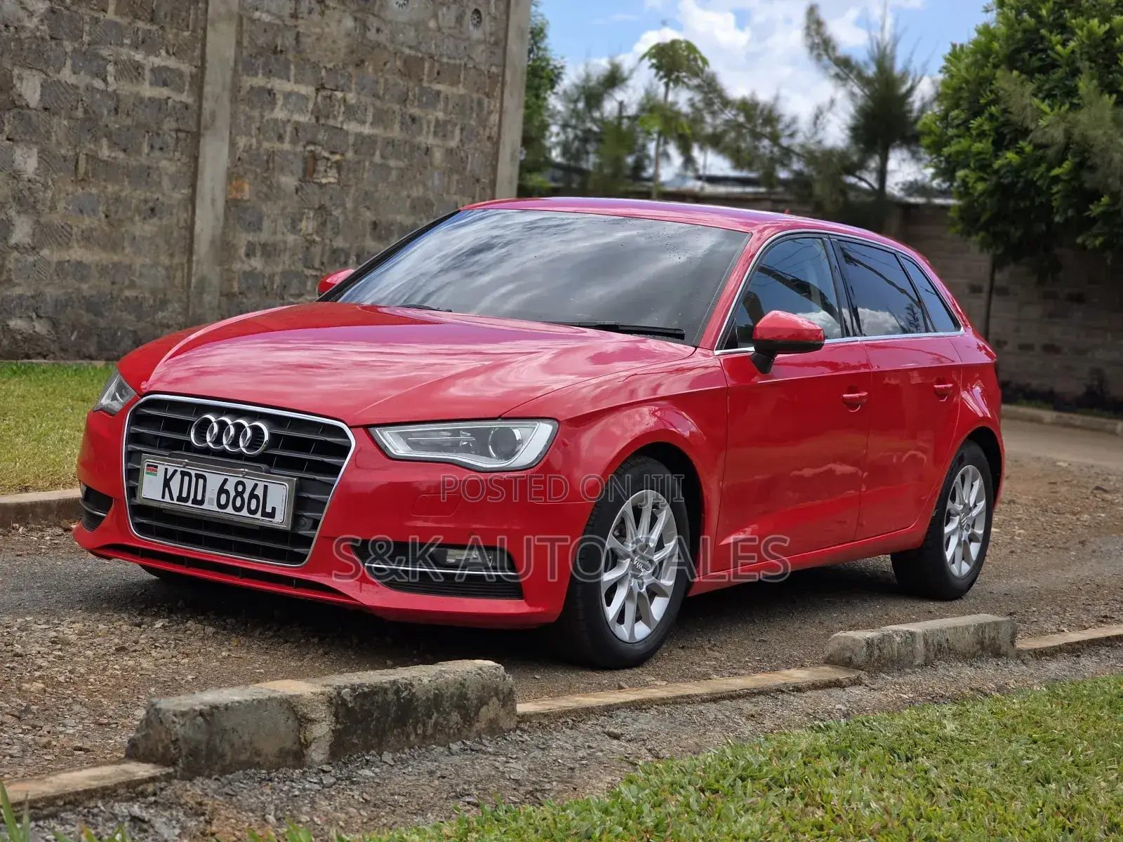 Audi A3 2014 Red
