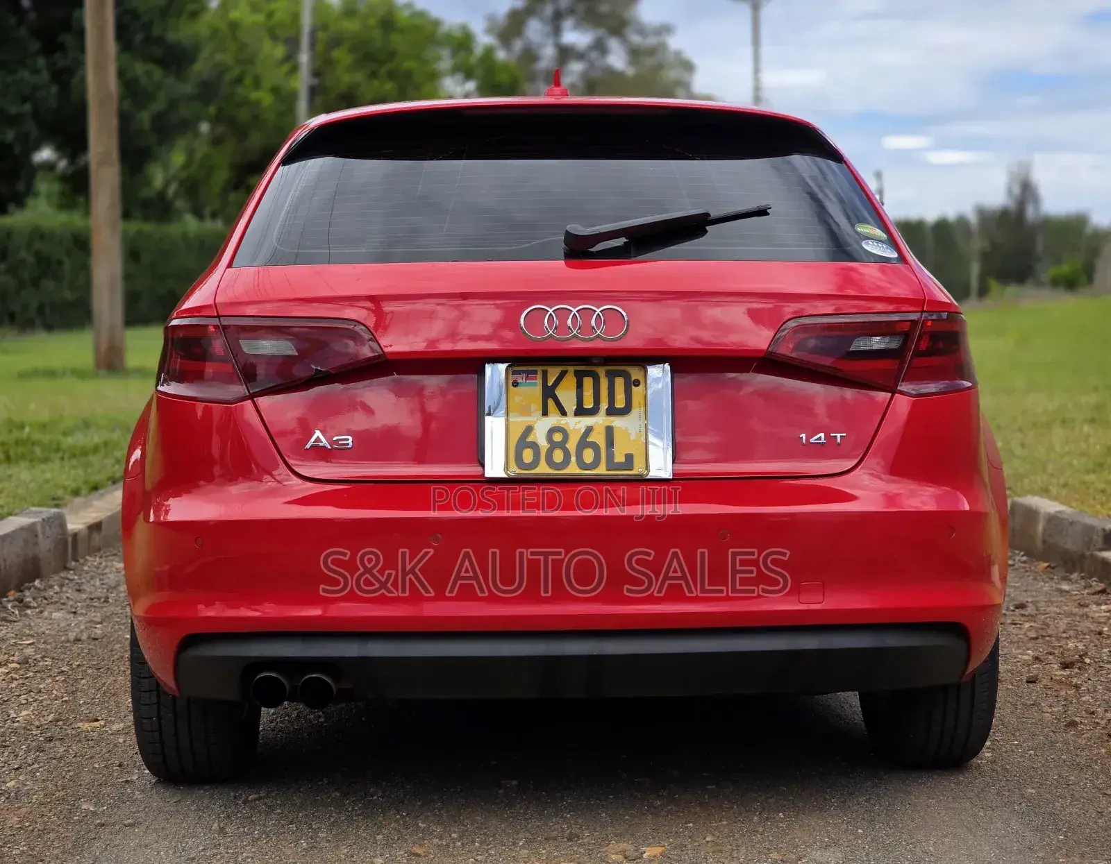 Audi A3 2014 Red