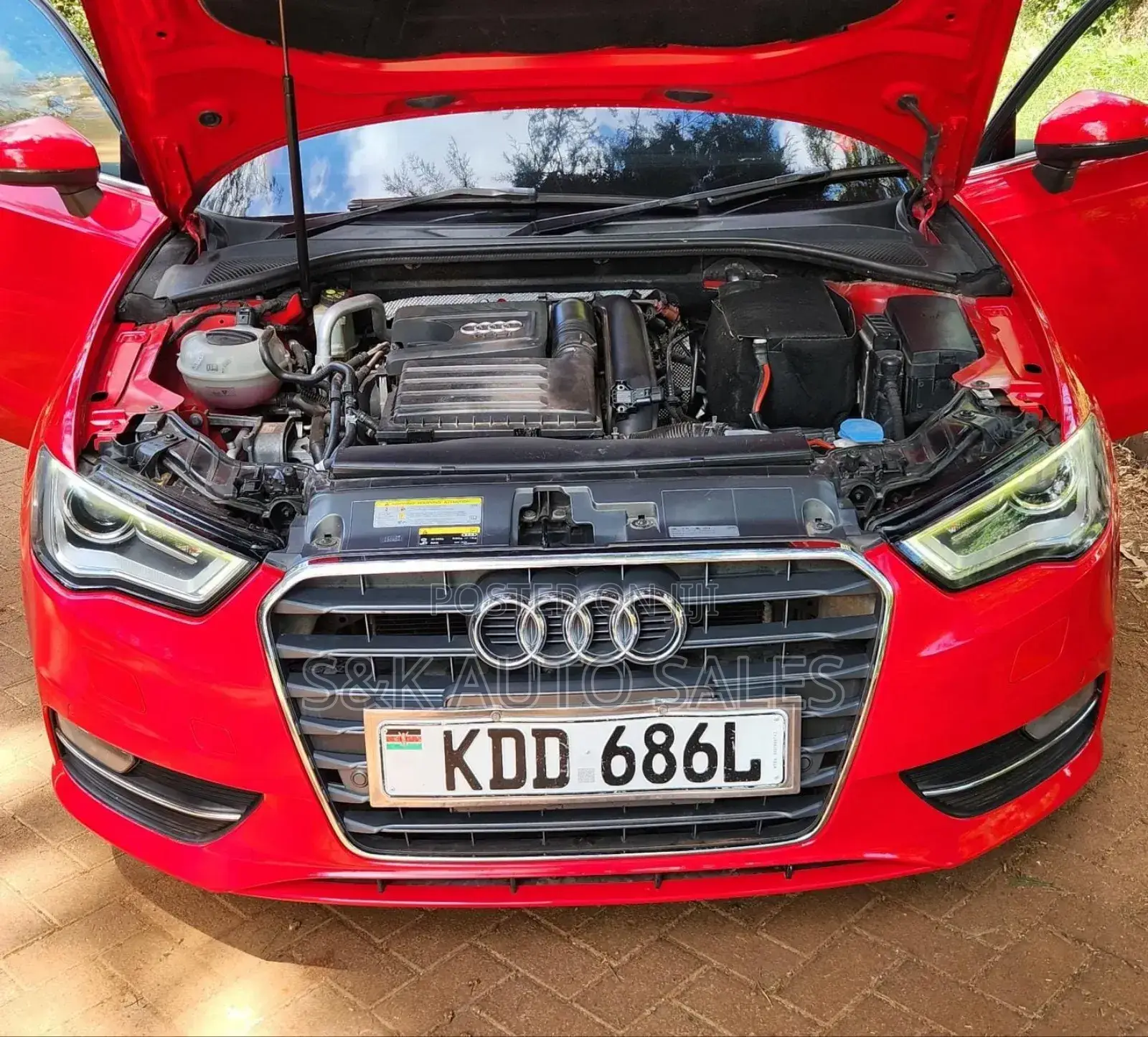 Audi A3 2014 Red