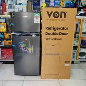 Von Fridge 125 Liters Double Door Vrt125 Drag