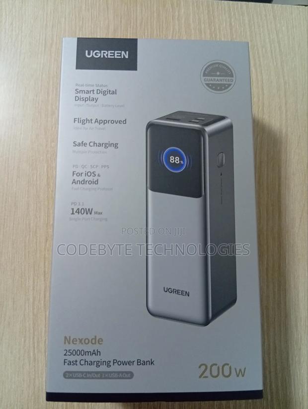 25000mah 200w^°Ugreen Fast Charging Power Bank - main view