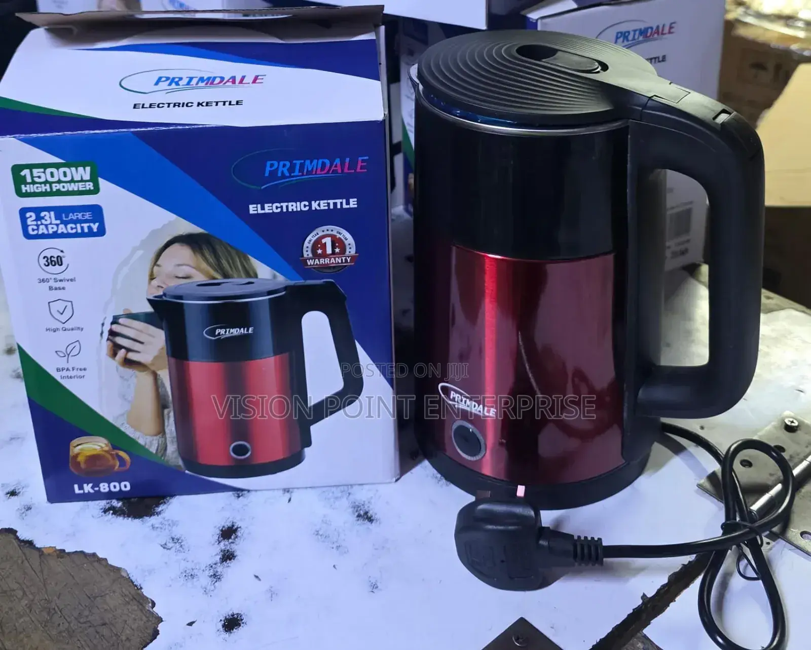 2.3 L Kettle Primadale 1500 Watts