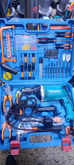 Makita Electric Toolkit/ Makita Electric Drillset With Toolbox