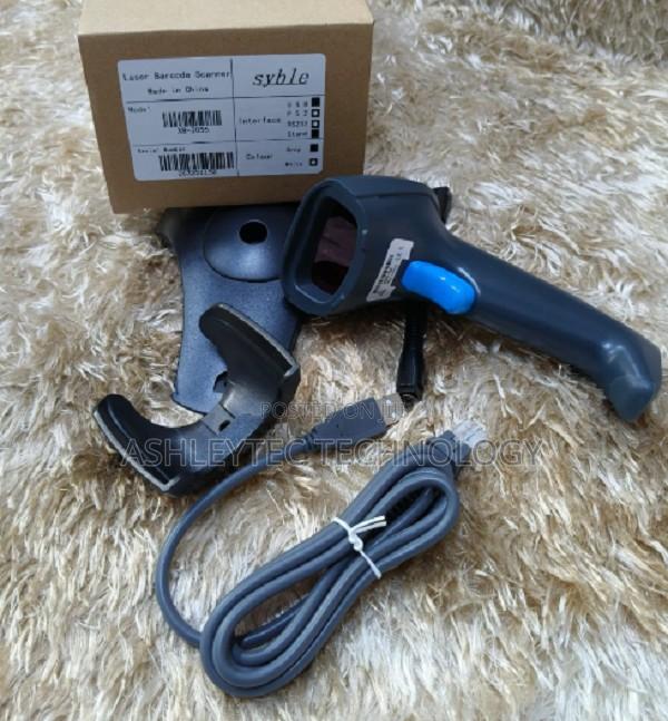 Usb Handheld Barcode Scanner Durable Heavy-Duty Build Long-Lasting - main view