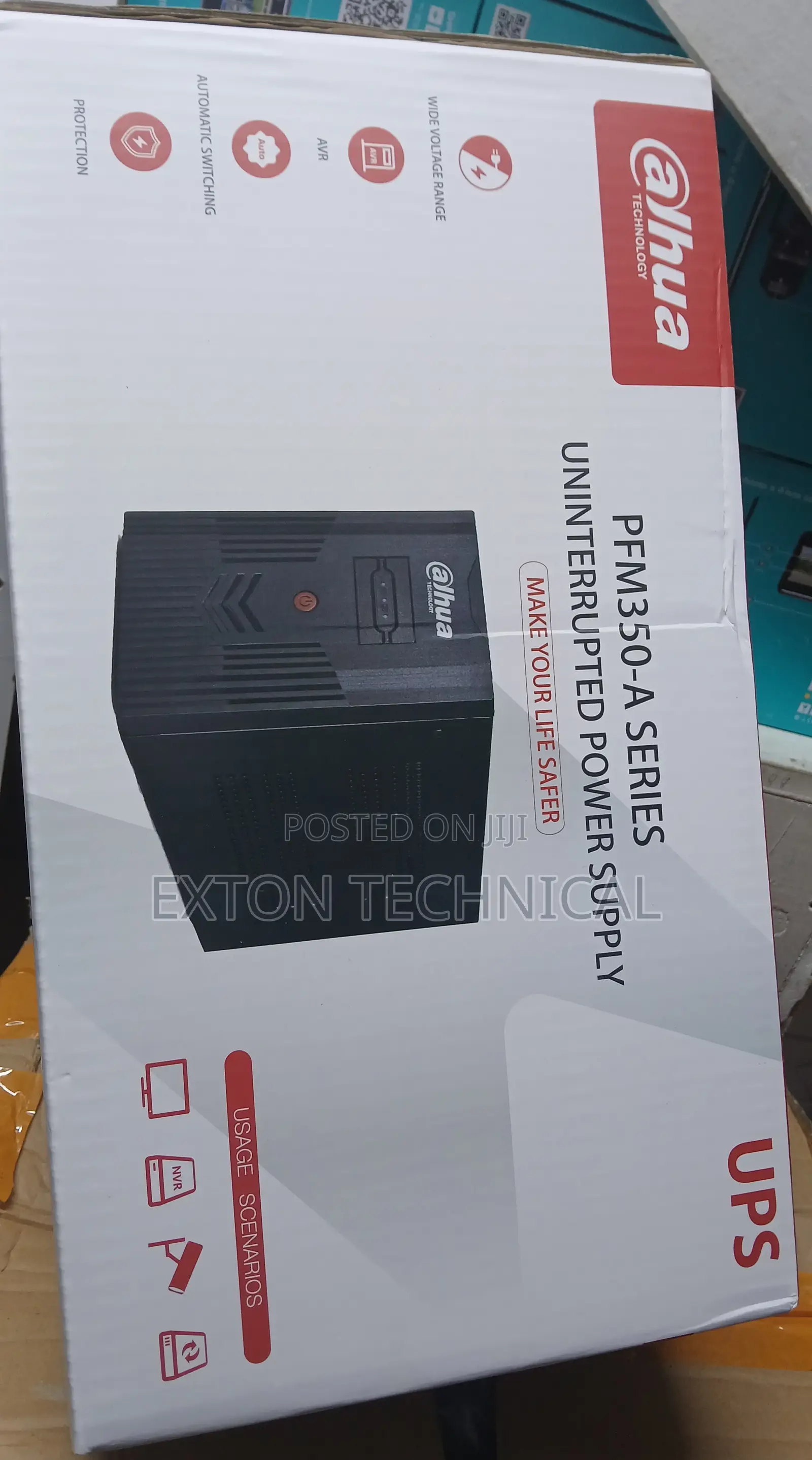 600va 360watts Dahua Ups Power Supply