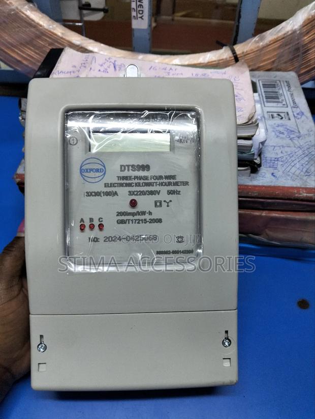 Three Phase Meter - main view