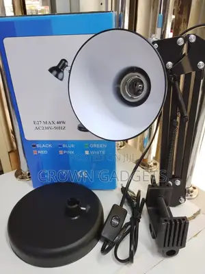 Swing Arm Table Lamp With Clamp Mount 40w