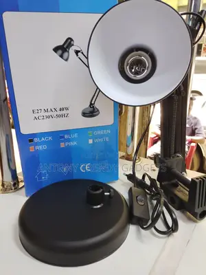 Adjustable Desk Lamp Swing Arm With Clamp & Base