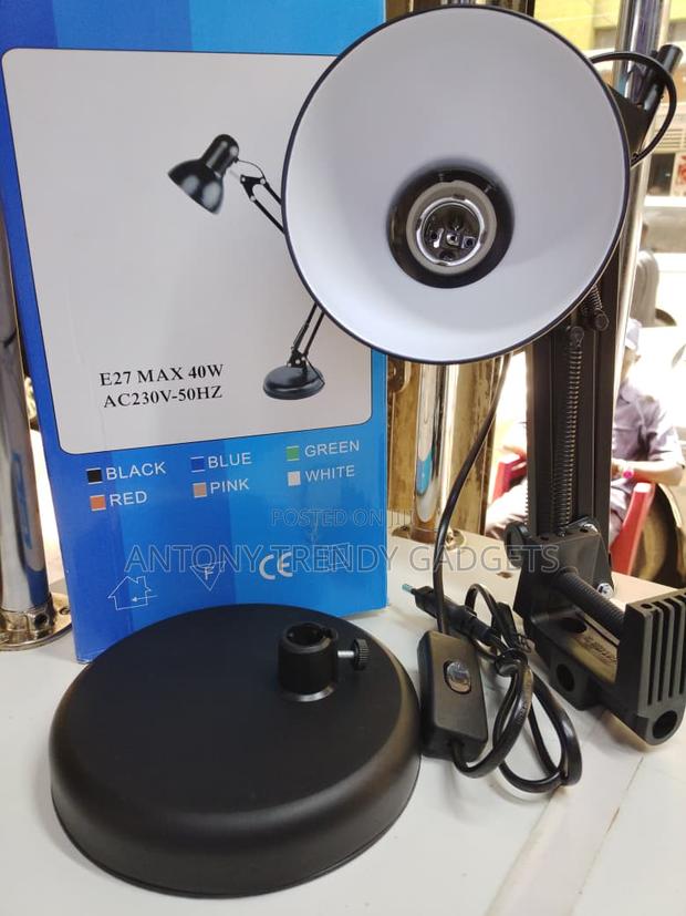 Metal Study Lamp E27 For Reading & Office Work - thumbnail 2