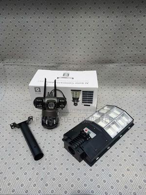 Solar Powered 4g Led Flood Light Camera Outdoor Wireless CCTV System - thumbnail 2