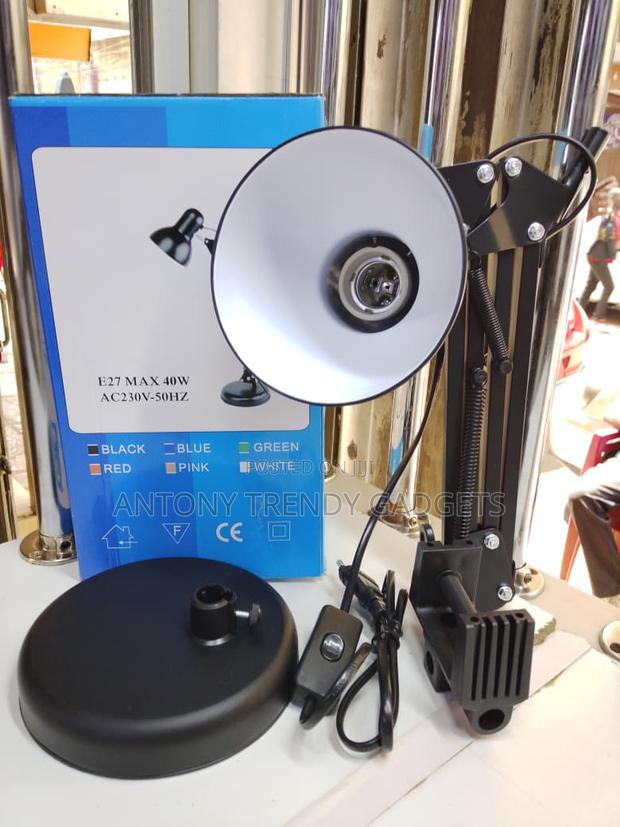 Reading/Study Lamp E27 40w Metal Swing Arm - thumbnail 2