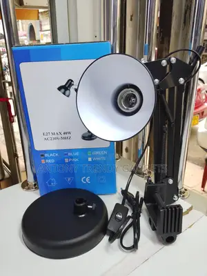 Adjustable Metal Swing Arm Desk Lamp For Reading & Study