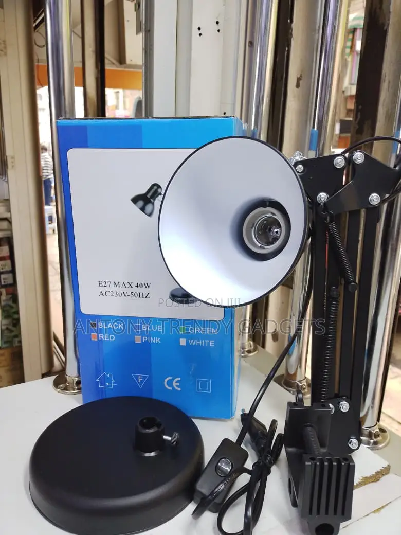 Study Desk Lamp With Clamp And Weighted Base E27