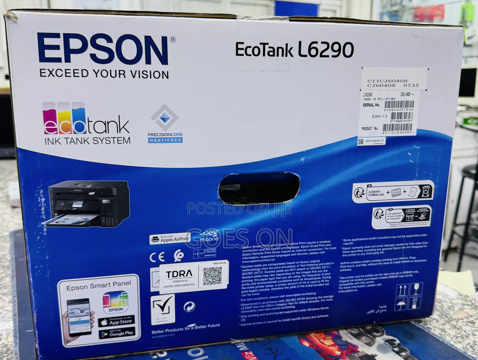 Epson Ecotank L6290 All-in-one Inkjet Printer
