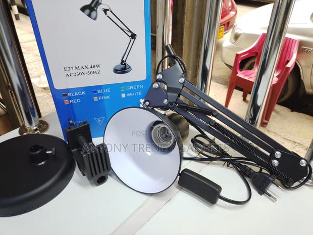 E27 Desk Lamp Adjustable Arm With Clamp & Base - thumbnail 2