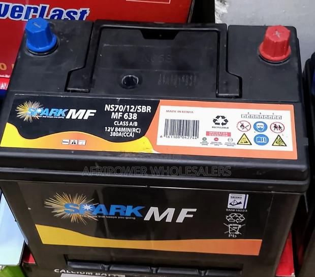Spark Mf Ns70 Car Battery