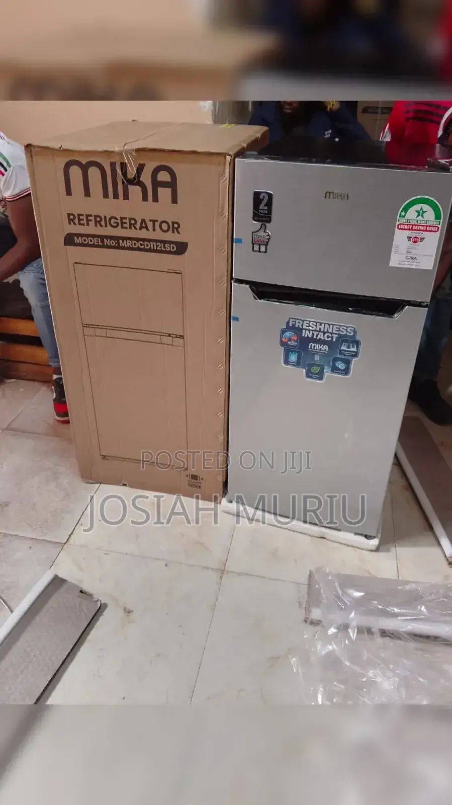 Mika Double Door Refrigerator 112 Litres