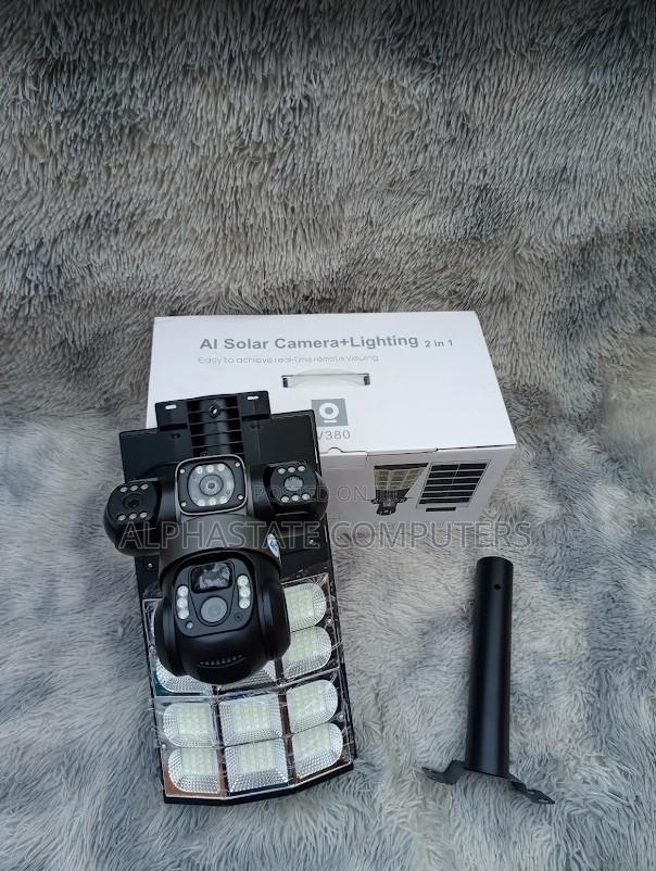 Solar 4g Outdoor Camera With Integrated Floodlight Motion Detection - main view