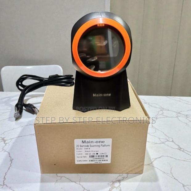 Super Quality 1d 2d Omnidirectional Desktop Barcode Scanner Hands-Free