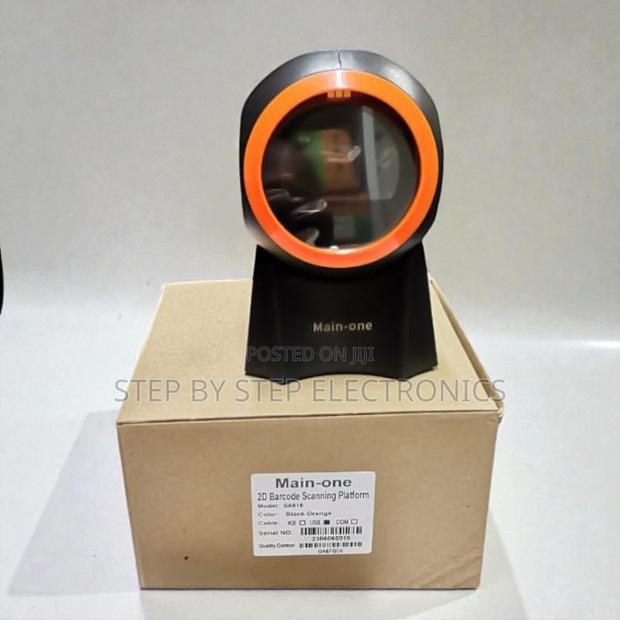Fast Scanning 1d 2d Desktop Barcode Scanner for Super Markets