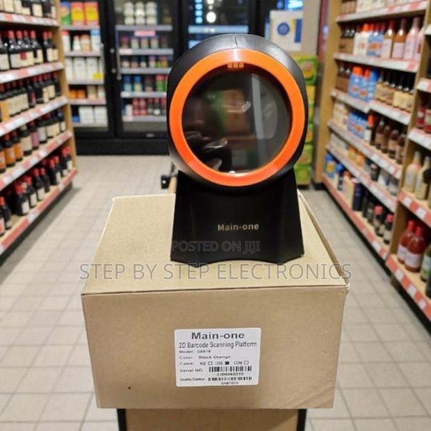 High Durability 1d 2d Desktop Laser Barcode Scanner Wholesale Shops