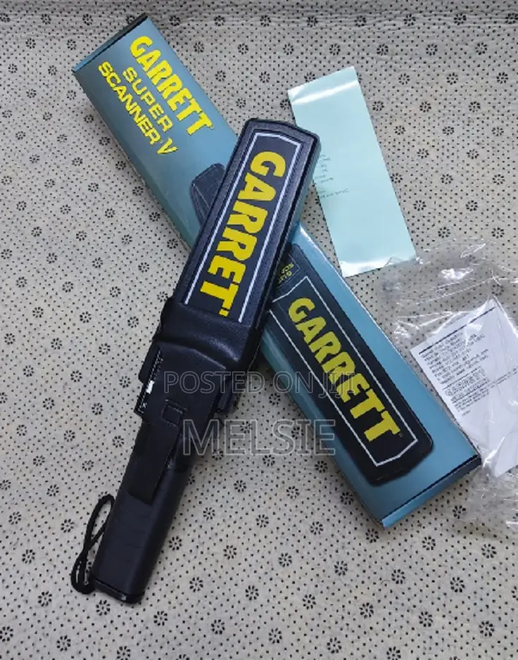 Smart Garrett Super Wand Hand Held Metal Detector With Tip Pinpointing