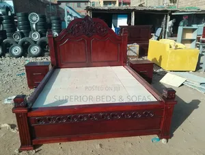 5x6 New Hardwood Bed Excellent Finish
