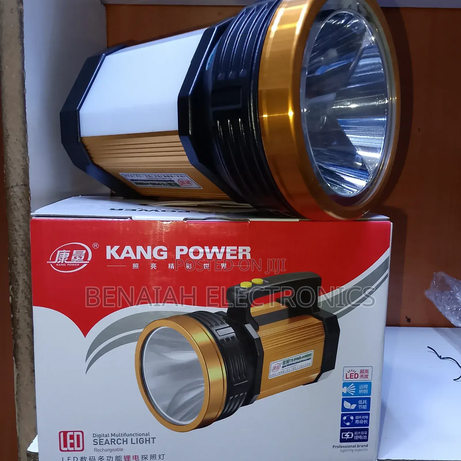 Rechargeable Torch High Quality 100 Watts Led Lamp Metallic