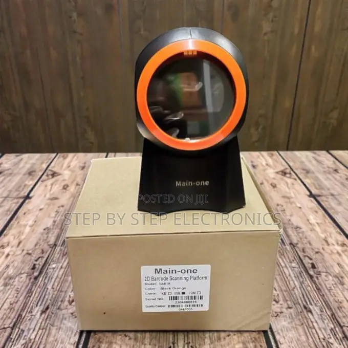 Windows Compartible 1d 2d Desktop Laser Barcode Scanner Plug and Play
