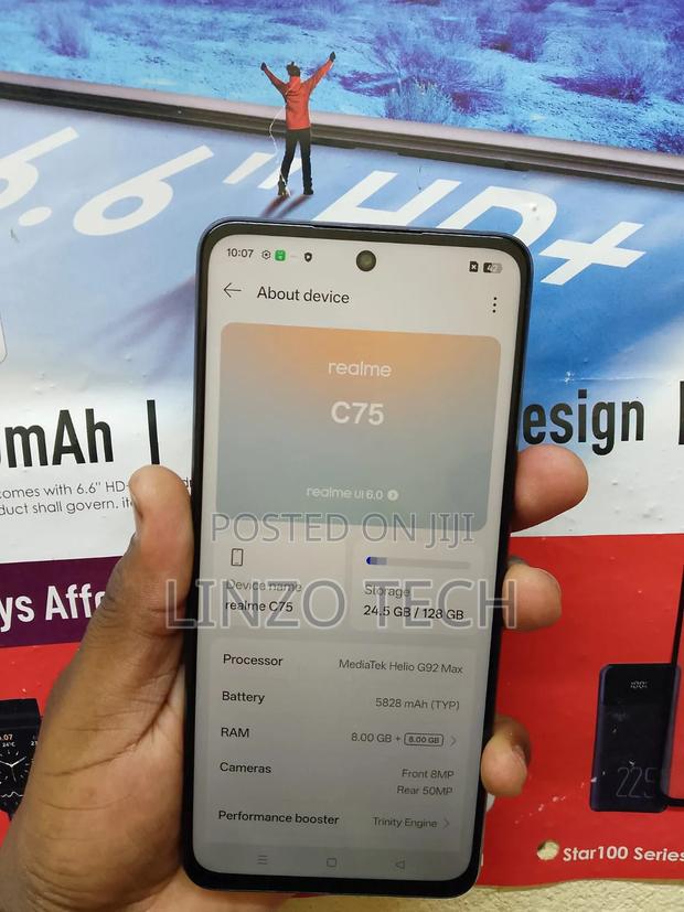 Realme C71 128 GB Black - thumbnail 3
