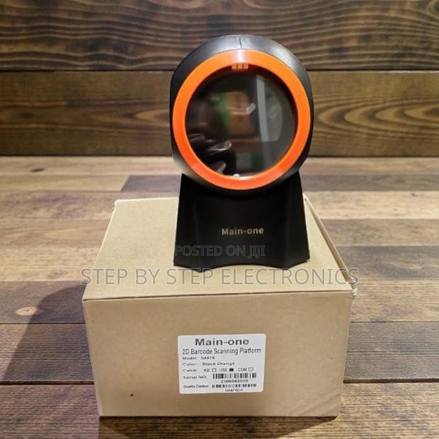 Long Term Reliability 1d 2d Desktop Barcode Scanner Usb Wired